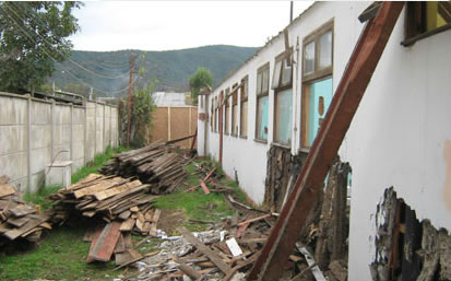 Demolición Hospital Geriátrico de La Paz